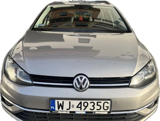 Volkswagen Golf cena 62000 przebieg: 116000, rok produkcji 2017 z Warszawa małe 137